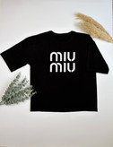 تیشرت باکسی miumiu نخ پنبه